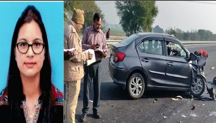 मैनपुरी में तैनात एडीजे पूनम त्यागी की सड़क हादसे में मौत, झपकी आने पर हुआ दर्दनाक एक्सीडेंट